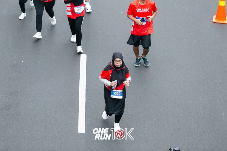Race photo from ONE RUN 10K 2025