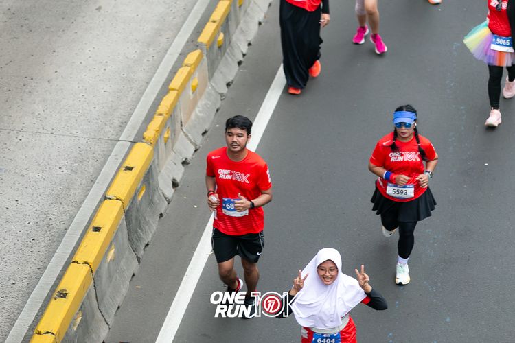 Race photo from ONE RUN 10K 2025