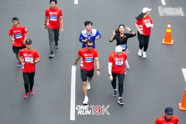 Race photo from ONE RUN 10K 2025
