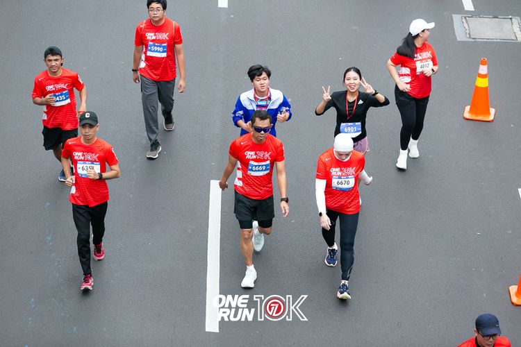 Race photo from ONE RUN 10K 2025