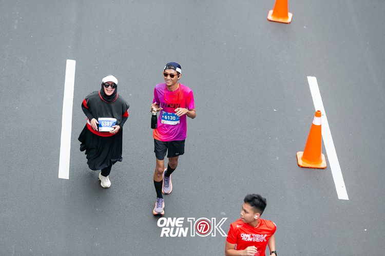 Race photo from ONE RUN 10K 2025