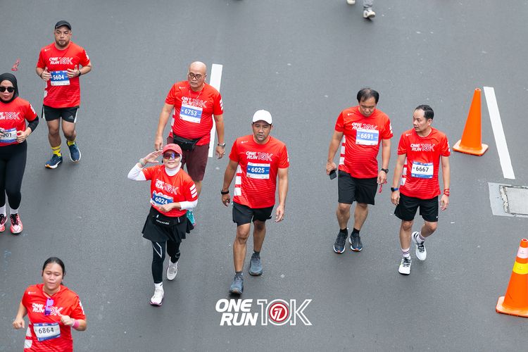 Race photo from ONE RUN 10K 2025