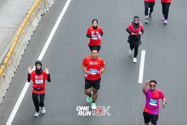 Race photo from ONE RUN 10K 2025