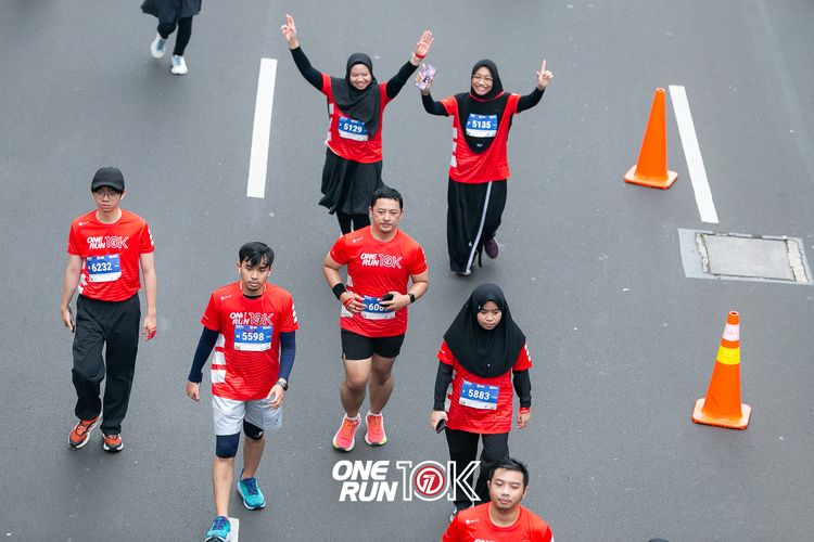 Race photo from ONE RUN 10K 2025