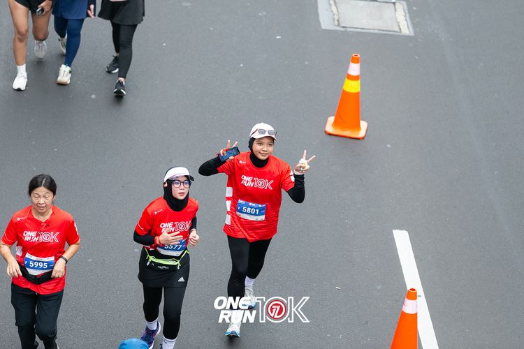 Race photo from ONE RUN 10K 2025