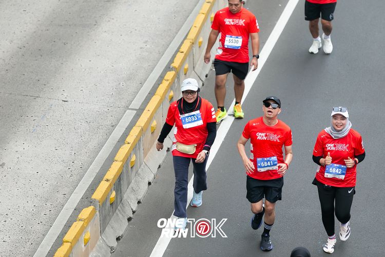 Race photo from ONE RUN 10K 2025