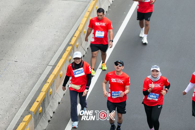 Race photo from ONE RUN 10K 2025