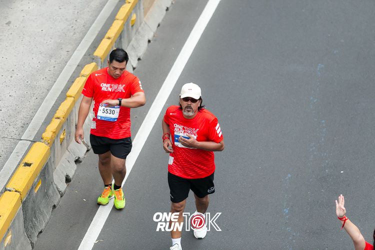 Race photo from ONE RUN 10K 2025