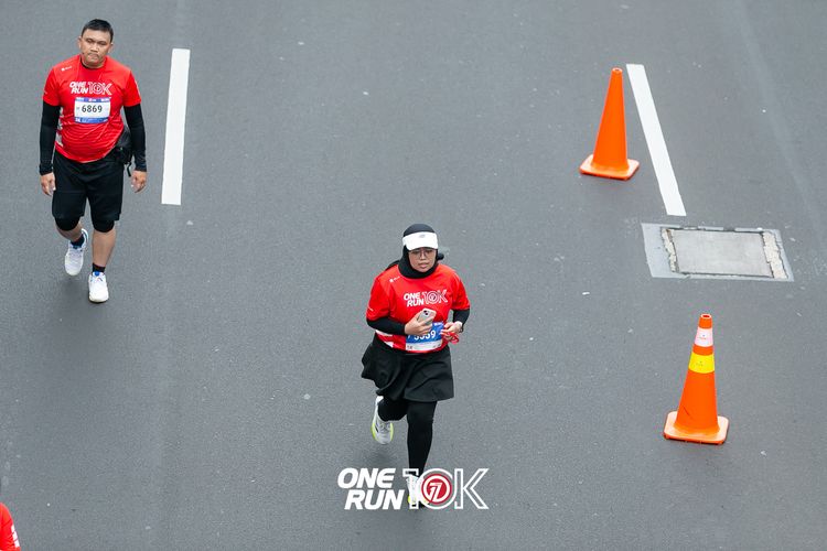 Race photo from ONE RUN 10K 2025
