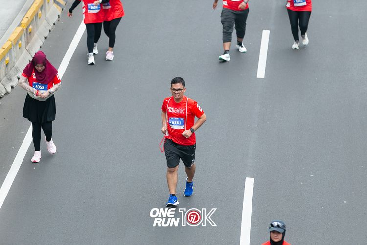 Race photo from ONE RUN 10K 2025