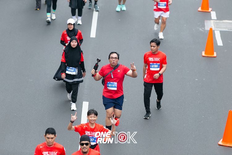 Race photo from ONE RUN 10K 2025