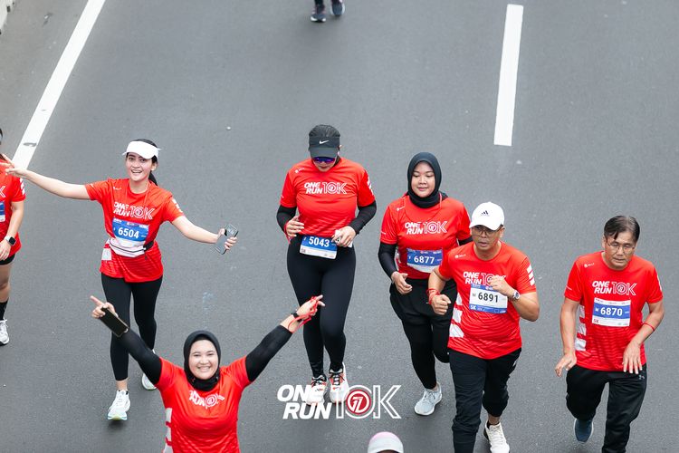 Race photo from ONE RUN 10K 2025