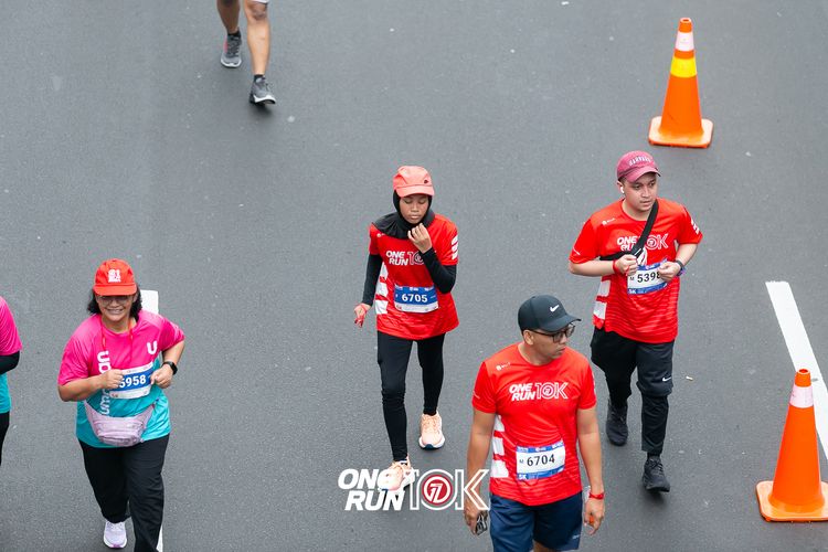 Race photo from ONE RUN 10K 2025
