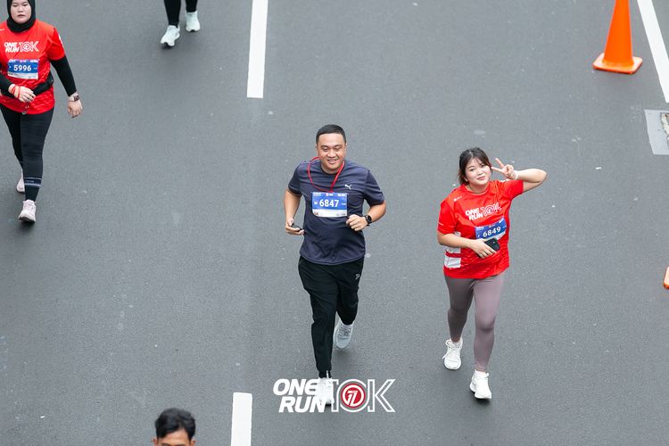 Race photo from ONE RUN 10K 2025