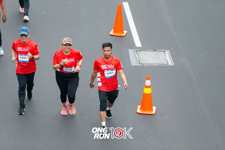 Race photo from ONE RUN 10K 2025