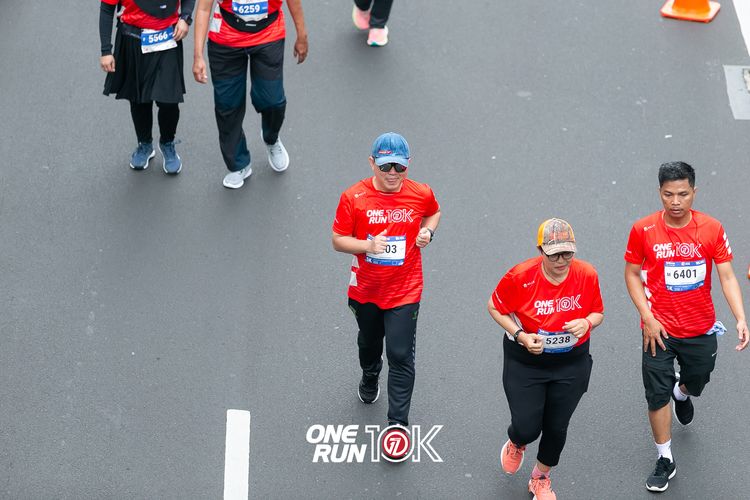 Race photo from ONE RUN 10K 2025