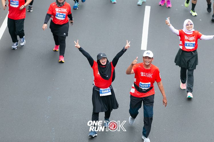 Race photo from ONE RUN 10K 2025