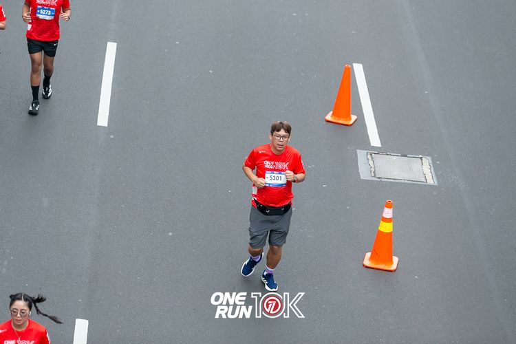 Race photo from ONE RUN 10K 2025
