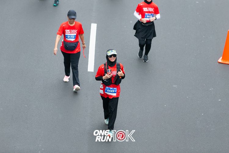 Race photo from ONE RUN 10K 2025