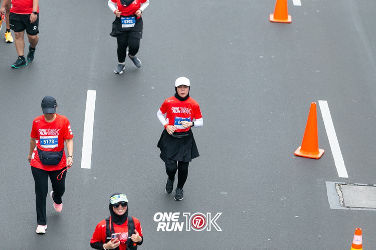 Race photo from ONE RUN 10K 2025