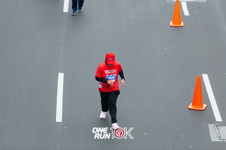 Race photo from ONE RUN 10K 2025