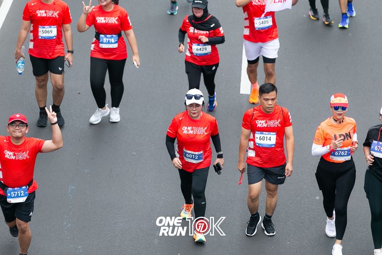 Race photo from ONE RUN 10K 2025