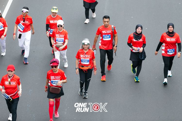 Race photo from ONE RUN 10K 2025