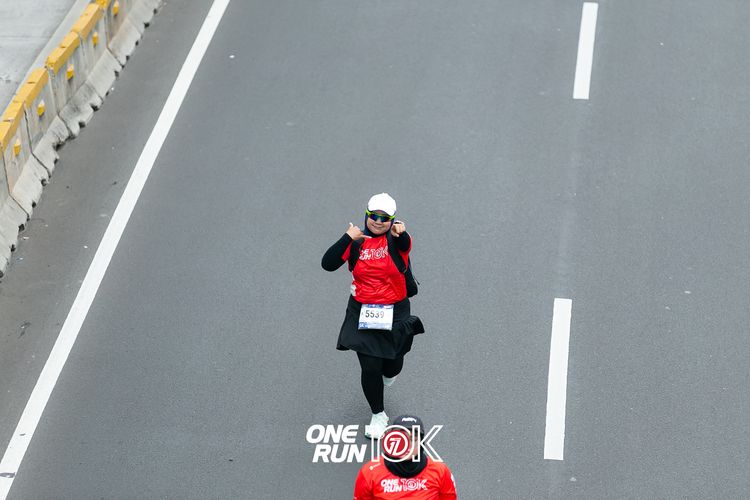 Race photo from ONE RUN 10K 2025