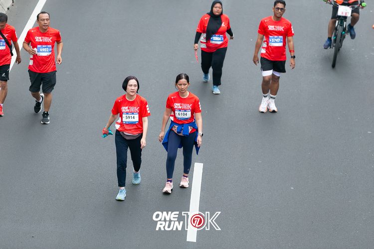 Race photo from ONE RUN 10K 2025