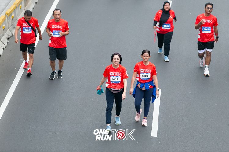 Race photo from ONE RUN 10K 2025