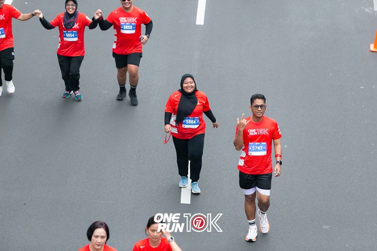 Race photo from ONE RUN 10K 2025