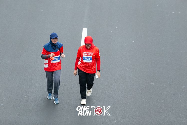 Race photo from ONE RUN 10K 2025