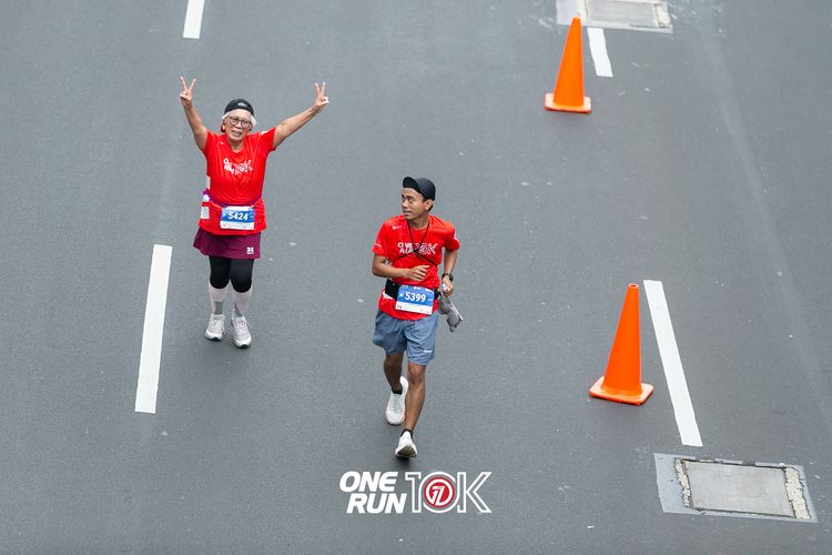 Race photo from ONE RUN 10K 2025