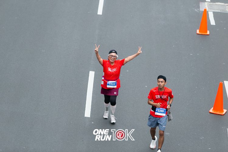 Race photo from ONE RUN 10K 2025