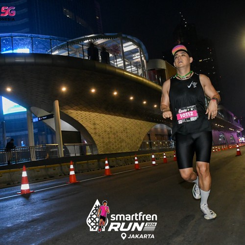 Race photo from SMARTFREN RUN 2026