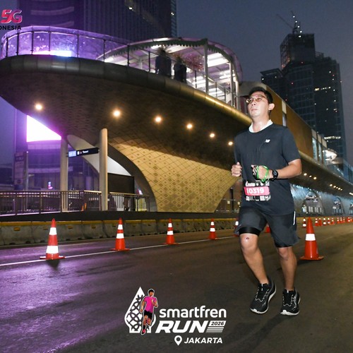 Race photo from SMARTFREN RUN 2026