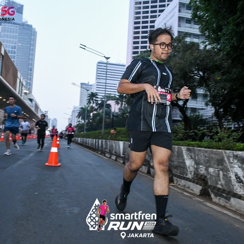 Race photo from SMARTFREN RUN 2026