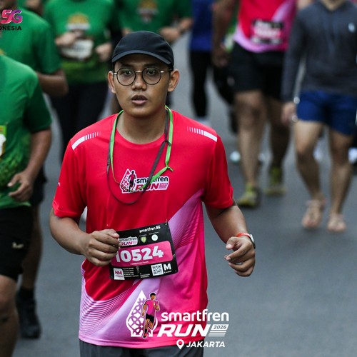 Race photo from SMARTFREN RUN 2026