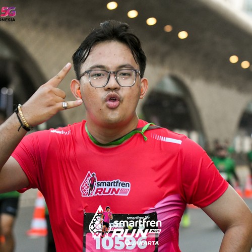 Race photo from SMARTFREN RUN 2026