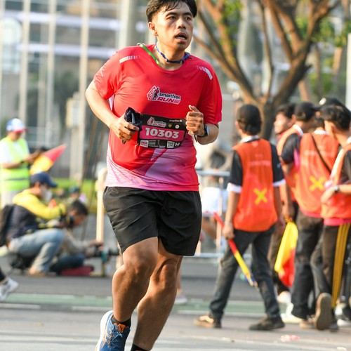 Race photo from SMARTFREN RUN 2026
