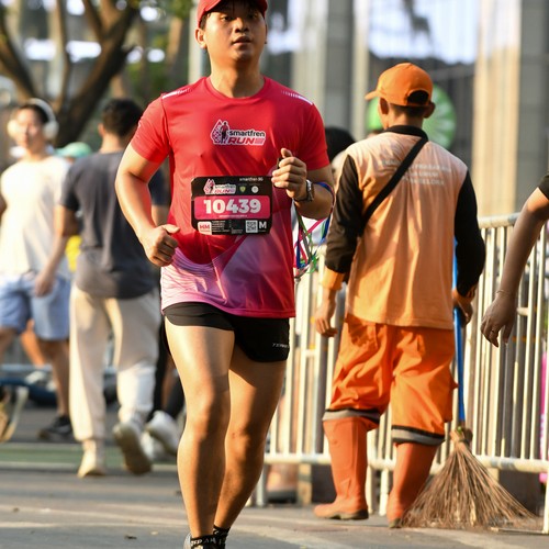 Race photo from SMARTFREN RUN 2026