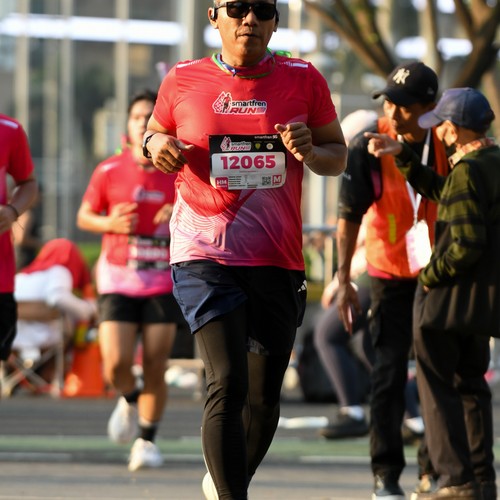 Race photo from SMARTFREN RUN 2026