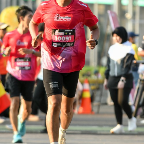Race photo from SMARTFREN RUN 2026