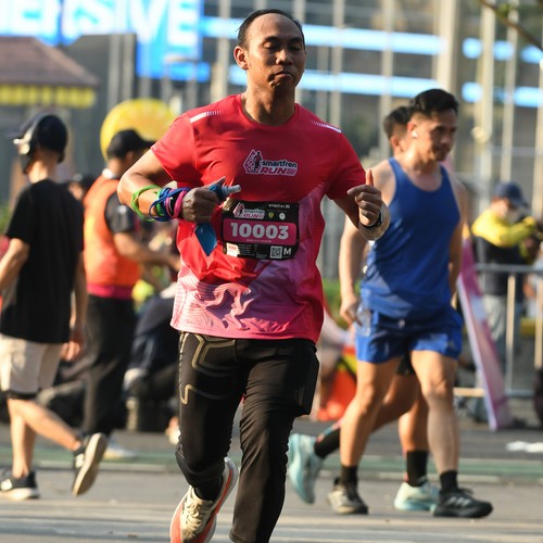 Race photo from SMARTFREN RUN 2026
