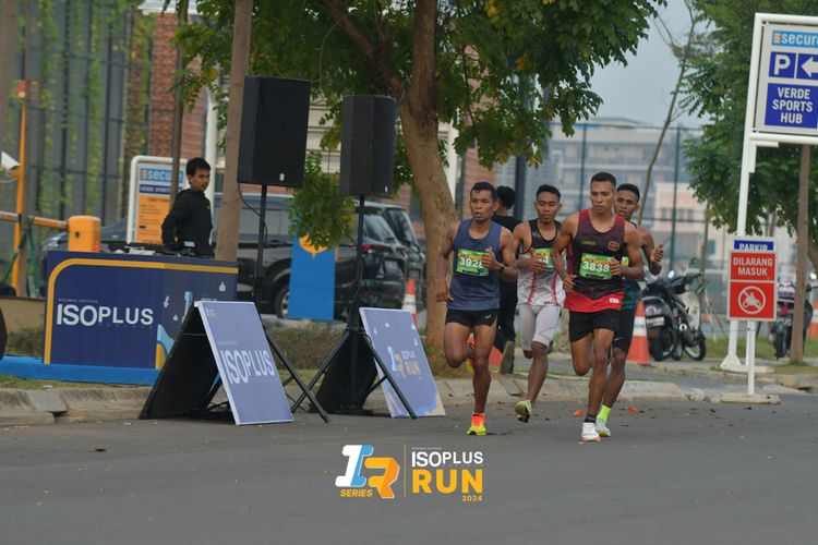 Race photo from ISOPlus Run 2024 Jakarta