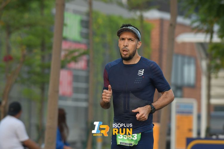 Race photo from ISOPlus Run 2024 Jakarta