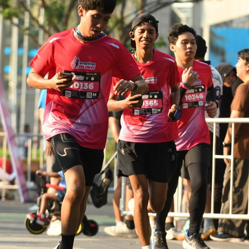 Race photo from SMARTFREN RUN 2026