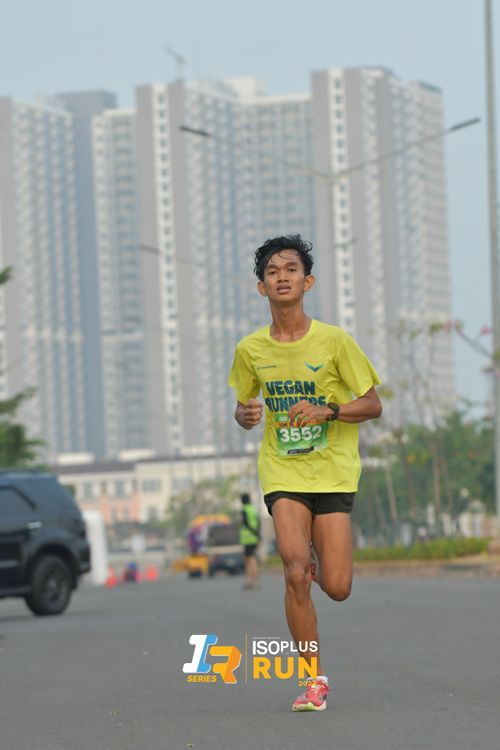 Race photo from ISOPlus Run 2024 Jakarta