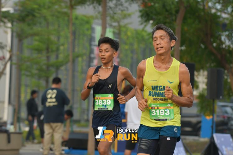 Race photo from ISOPlus Run 2024 Jakarta