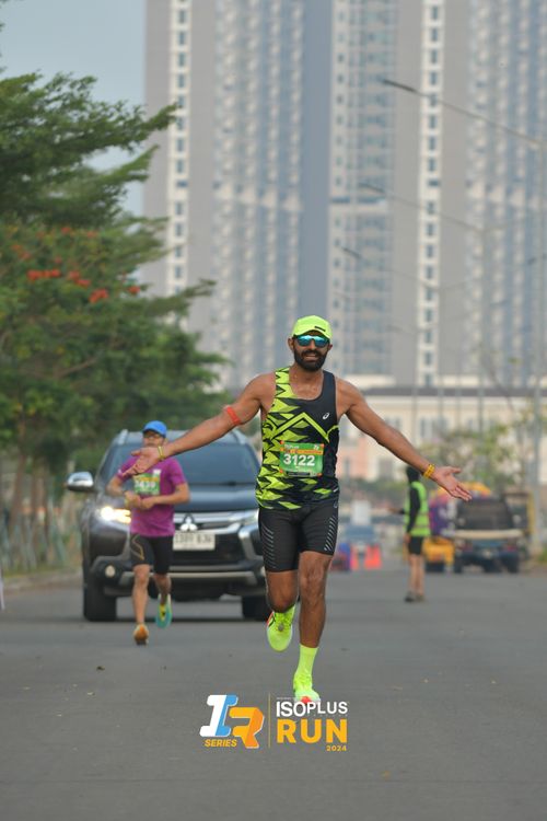 Race photo from ISOPlus Run 2024 Jakarta